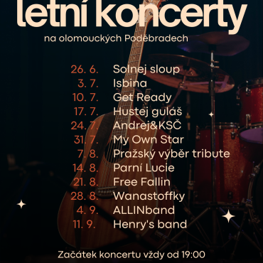 Páteční koncerty!